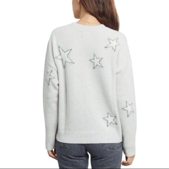 Cashmere blend sweater with star detail - Rails size M - Picture 2 of 7